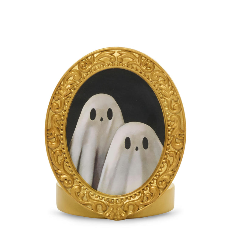 Ghost Portrait Tea Light Candle Holder W5