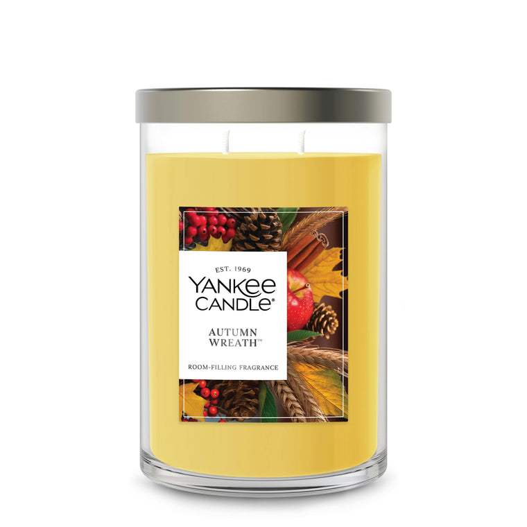 Autumn Wreath™ Large Tumbler Candle R2