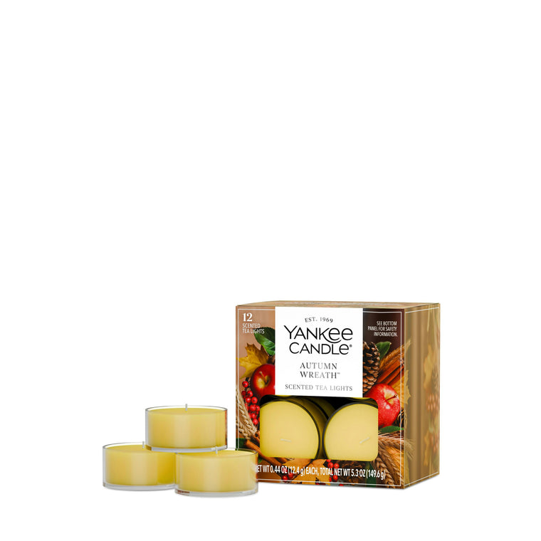Autumn Wreath™ Scented Tea Light Candles P7