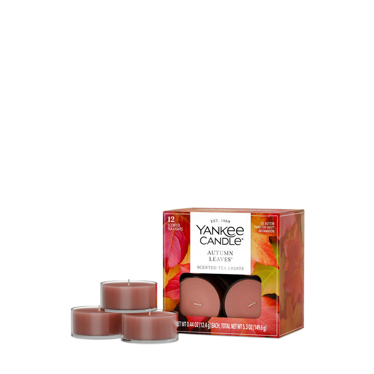 Autumn Leaves® Scented Tea Light Candles O9