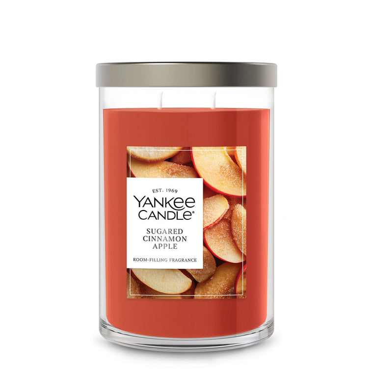 Sugared Cinnamon Apple Large Tumbler Candle S4