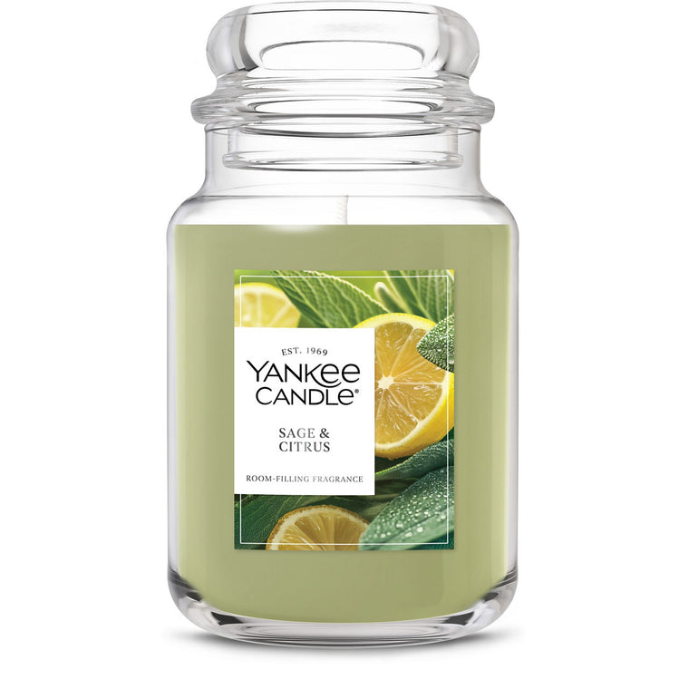 Sage & Citrus Original Large Jar Candle J6