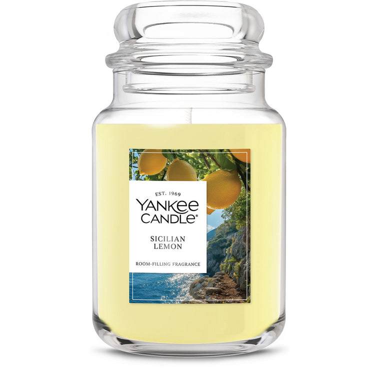 Sicilian Lemon Original Large Jar Candle G9