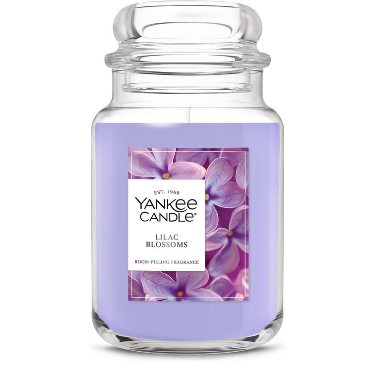 Lilac Blossoms Original Large Jar Candle Z0