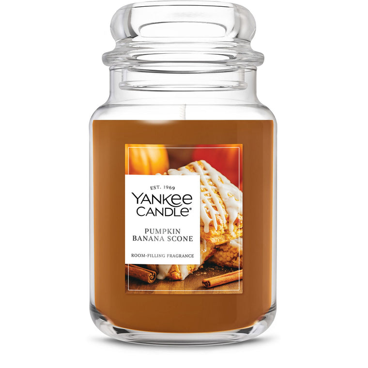 Pumpkin Banana Scone Original Large Jar Candle N7
