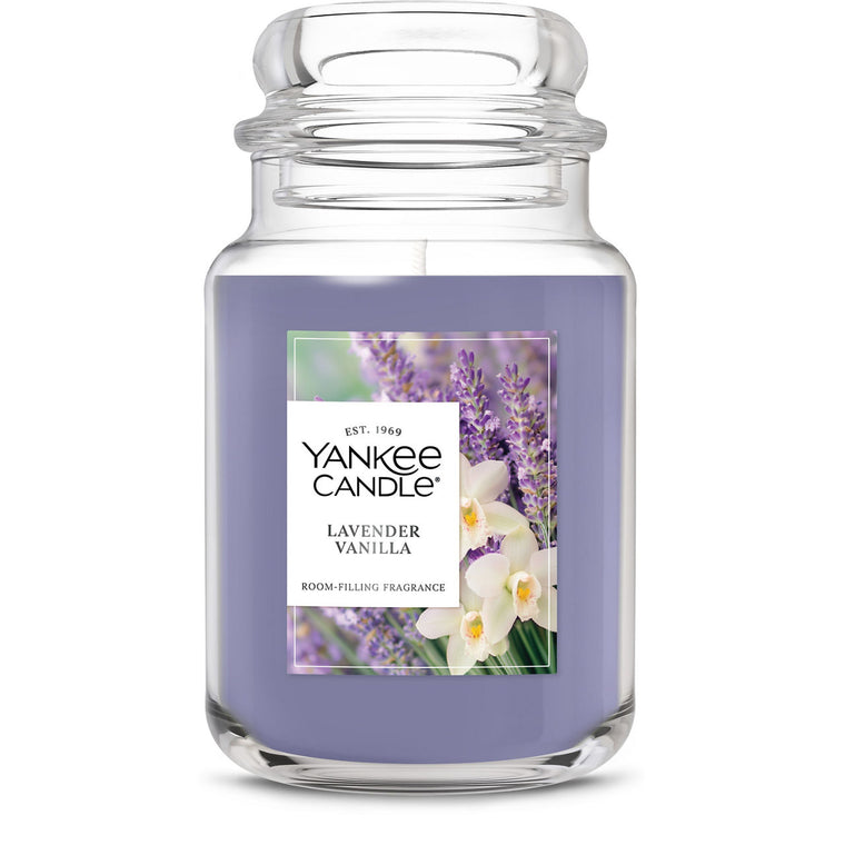 Lavender Vanilla Original Large Jar Candle T7