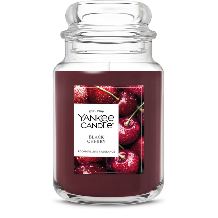 Black Cherry Original Large Jar Candle Y6