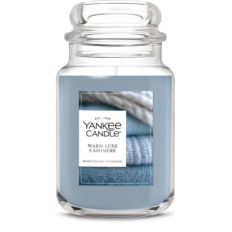 Warm Luxe Cashmere Original Large Jar Candle D2