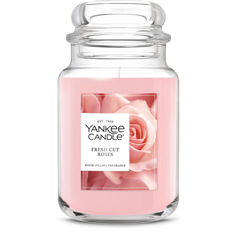 Fresh Cut Roses Original Large Jar Candle B3