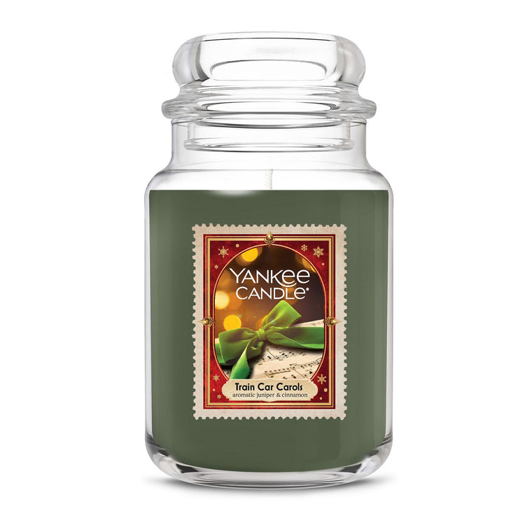Train Car Carols Original Large Jar Candle Y2
