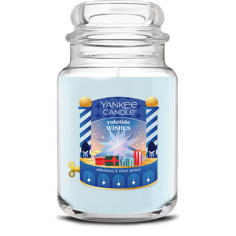 Yuletide Wishes Original Large Jar Candle T2