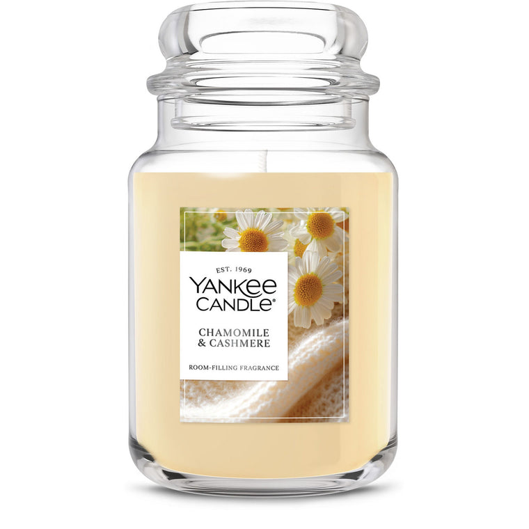Chamomile & Cashmere Original Large Jar Candle N9