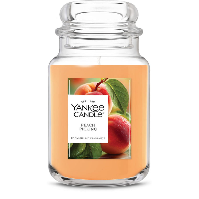 Peach Picking Original Large Jar Candle W5