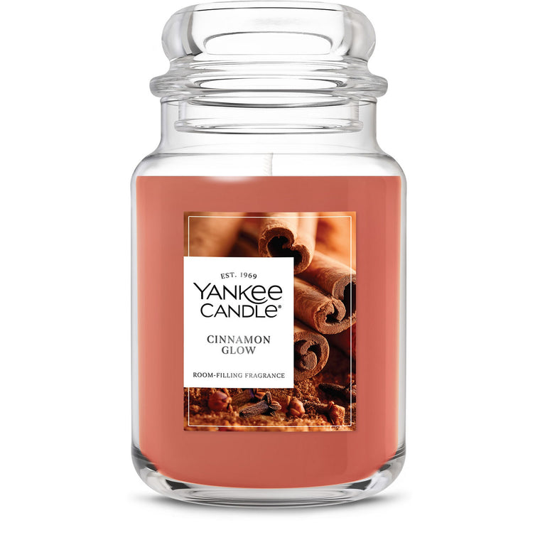 Cinnamon Glow Original Large Jar Candle W3