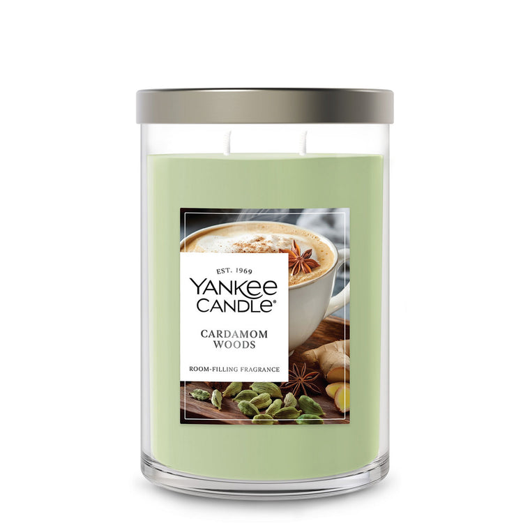 Cardamom Woods Large Tumbler Candle Q5