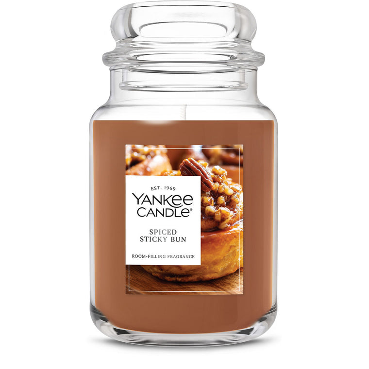 Spiced Sticky Bun Original Large Jar Candle Y6