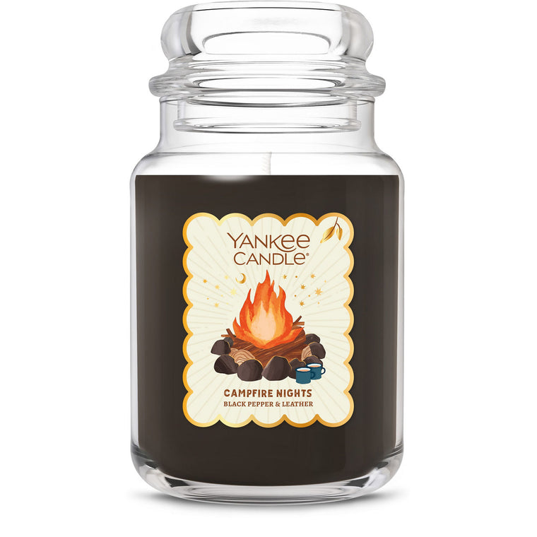 Campfire Nights Original Large Jar Candle W2