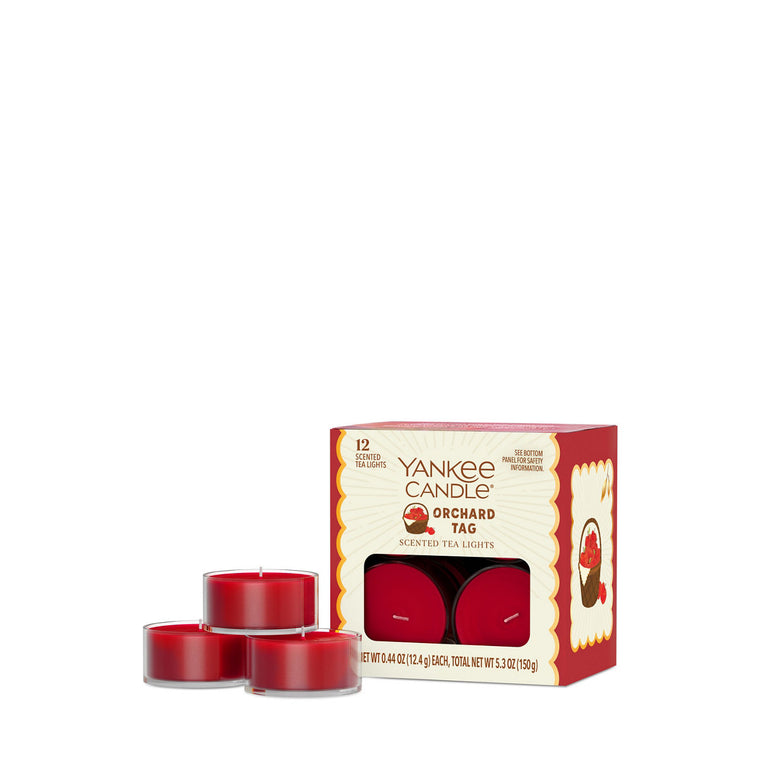 Orchard Tag Scented Tea Light Candles W5