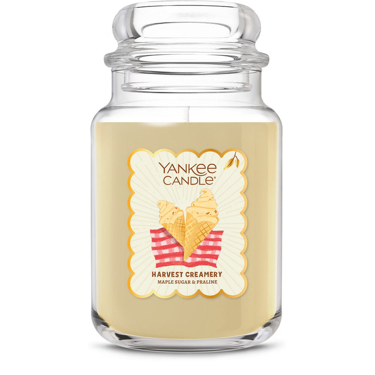 Harvest Creamery Original Large Jar Candle J3