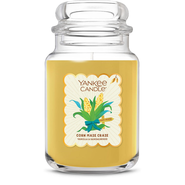 Corn Maze Craze Original Large Jar Candle Y4
