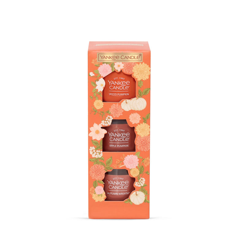 Pumpkin Season Minis Candle Gift Set Trio I4