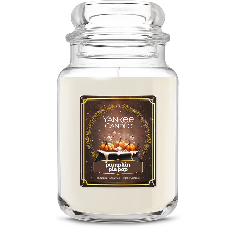 Pumpkin Pie Pop Original Large Jar Candle I4