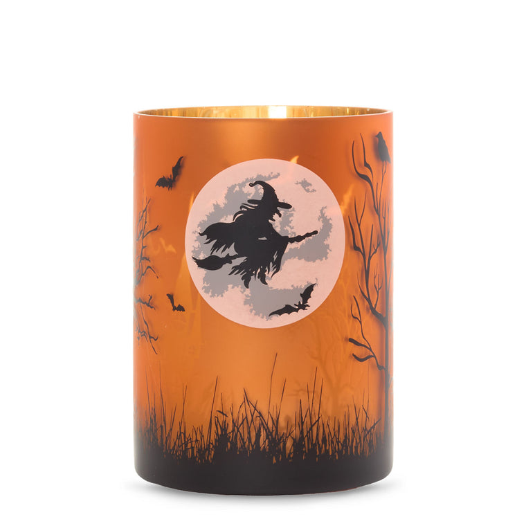 Witch's Moon Jar Candle Holder W3