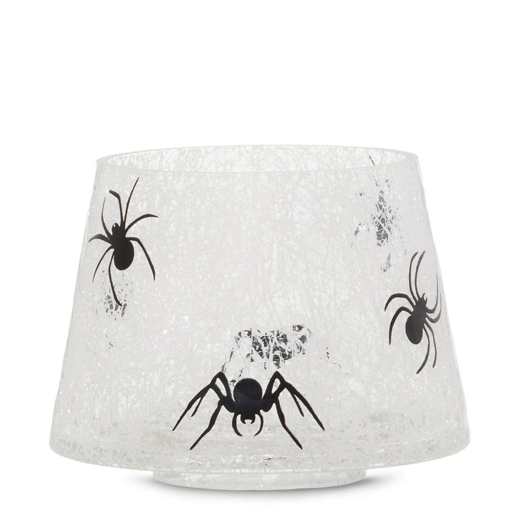 Spider Web Jar Candle Shade H6