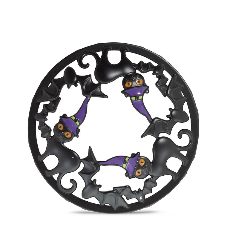 Cats & Bats Illuma-Lid® Jar Candle Topper B9