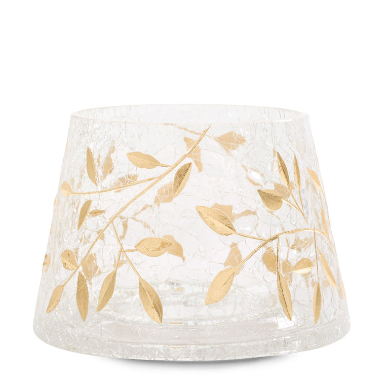 Gold Blossom Jar Candle Shade O0
