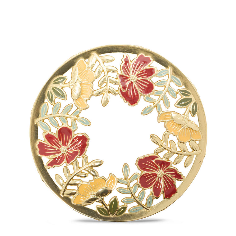 Fall Color Leaves Illuma-Lid® Jar Candle Topper S2