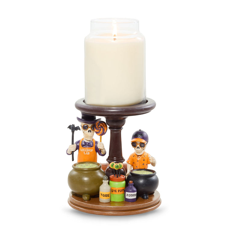 Bonebury Lane Lollipop Lab Candle Pedestal F9