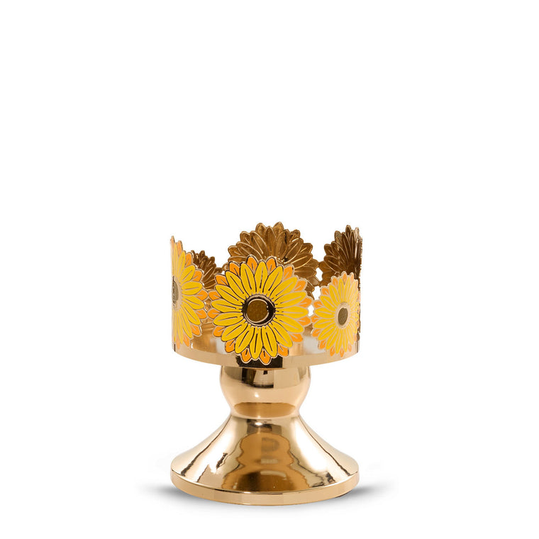 Sunflower Daze Candle Pedestal F1