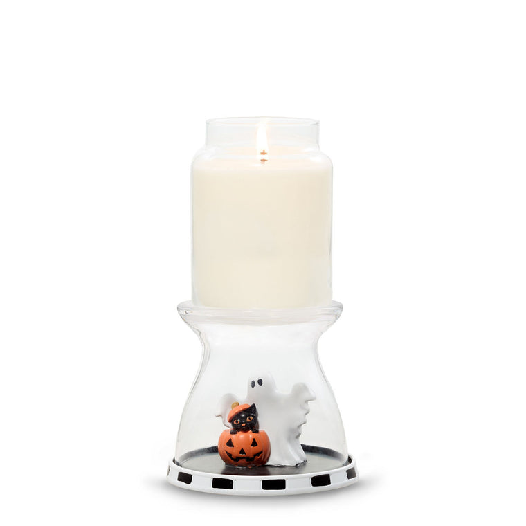 Ghost Cloche Candle Pedestal Q9